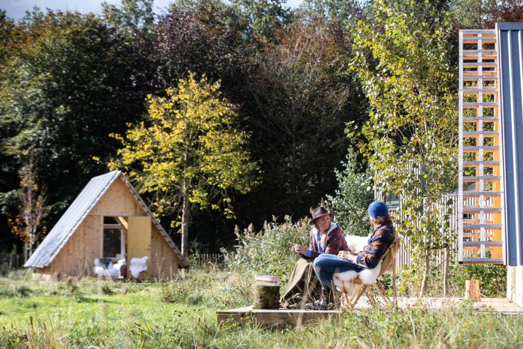 Winterse sfeer op het landgoed